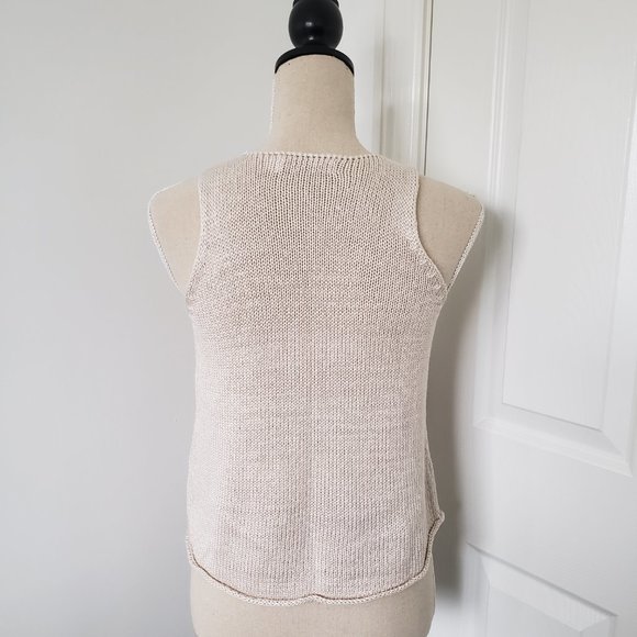 Simon's twik knit cropped tank top - Picture 4 of 4